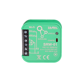 Zamel Supla SRW-01 - Управление жалюзи, WiFi модуль (1 канала, 5A) [Скрытый]