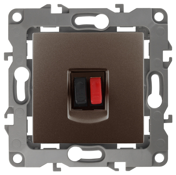 ЭРА 12-3111-13 Бронза Розетка аудио, IP20, 12