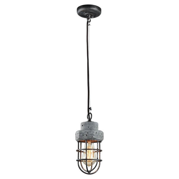 Lussole LOFT Металл/бетон Серый /  Без плафона Подвес E27 60W LSP-9691 Lussole LOFT Металл/бетон Серый /  Без плафона Подвес E27 60W LSP-9691