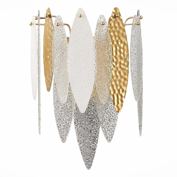 Купить ST Luce SL1224.201.02 Бра Золото/Прозрачный, Белый E14 2*60W