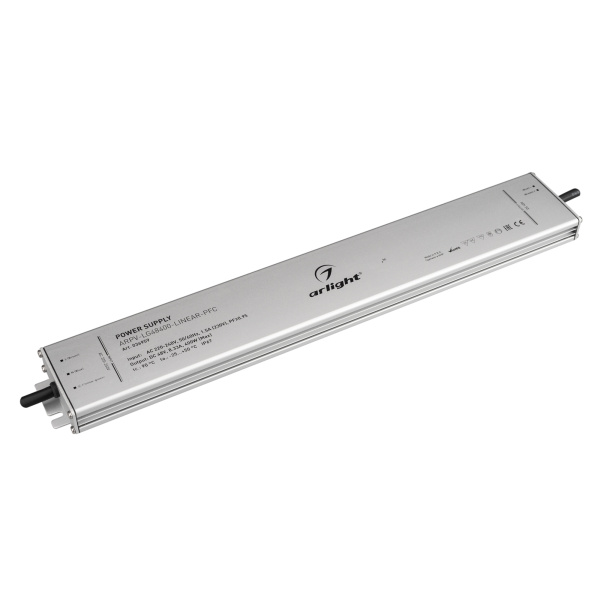 Arlight Блок питания ARPV-LG48400-LINEAR-PFC (48V, 8.33A, 400W) (IP67 Металл, 5 лет) 036959