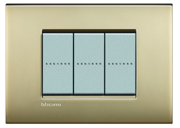 Купить BT LL Матовое золото Рамка AIR 3 мод LNC4803OF