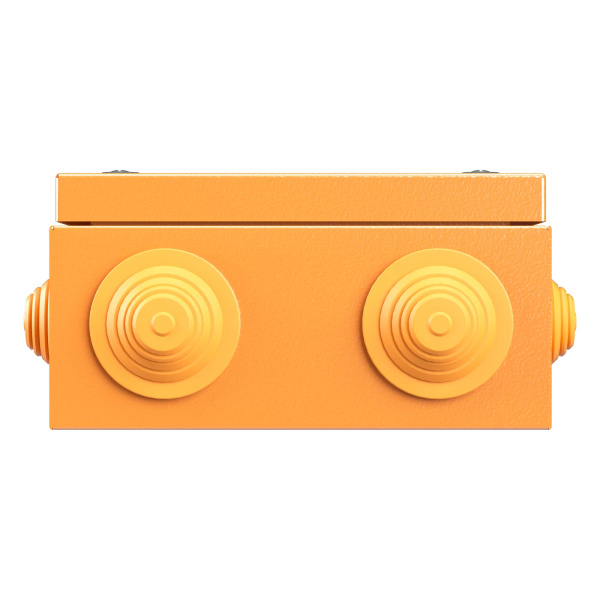 Купить DKC Коробка стальная FS с кабельными вводами и клеммниками, IP55, 150х150х80 мм, 6р, 450V, 32A, 10 мм2, нерж.контакт