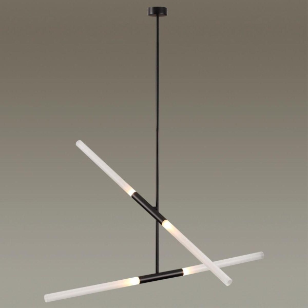 Купить Odeon Light 4307/4 HIGHTECH ODL22 77 черный Потолочный светильник IP20 G9 4*40W SOHO