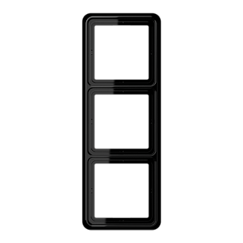 JUNG CD 500 Черная Рамка 3-ая CD583SW