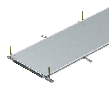 OBO Bettermann Секция кабель-канала OKA-W глухая 2400x400x40 мм (сталь) 7424404