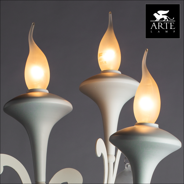 Arte Lamp Montmartre Белая Лампа настольная декоративная 40W E14 A3239LT-3WH Купить Arte Lamp Montmartre Белая Лампа настольная декоративная 40W E14 A3239LT-3WH