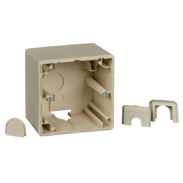Купить SE Merten SM M-Smart Беж Корпус 1-ый для открытого монтажа MTN512144