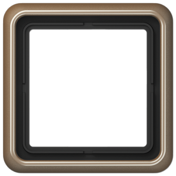JUNG CD 500 Бронза Рамка 1-ая CD581GB