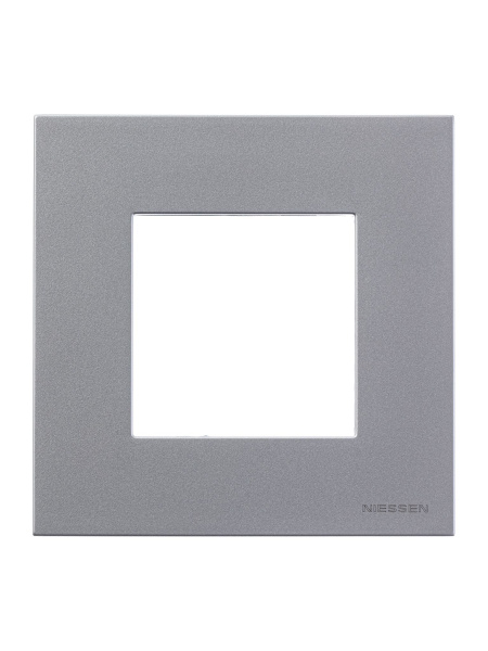 Купить ABB NIE Zenit Серебро Рамка 1-я 2 мод 2CLA227100N1301