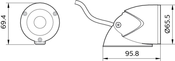 Купить PH Св-к BGP312 1LED 2700K MB GG 911401711452