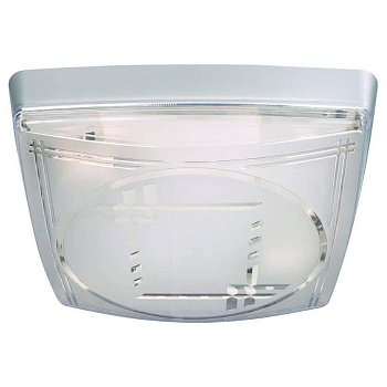 Horoz Electric 400-011-103 Модерн квадратный с двумя патронами (серебро) 1/10шт HRZ00001420