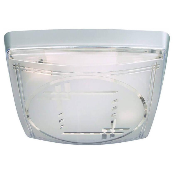 Horoz Electric 400-011-103 Модерн квадратный с двумя патронами (серебро) 1/10шт HRZ00001420