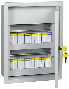 IEK TITAN 3 Корпус металлический ЩРв-24 (395х310х120мм) IP31