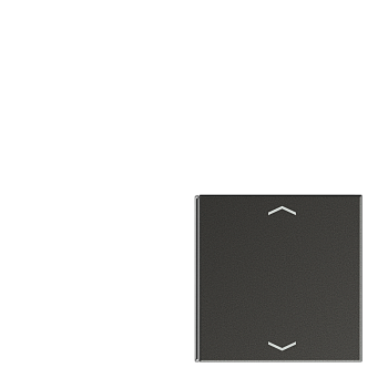 JUNG клавиша для выключателя 4 группы в сборе, алюминий AL2404TSAPAN14