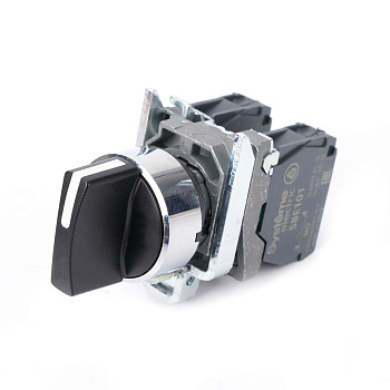 Systeme Electric Переключатель SB4 в сборе модульный 22мм 3 позиции с возвратом 2НО