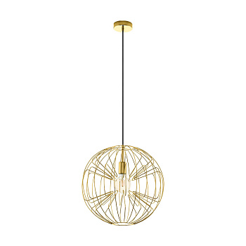 Eglo 98689 Подвес OKINZURI, 1X60W(E27), сталь, латунь