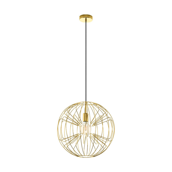 Eglo 98689 Подвес OKINZURI, 1X60W(E27), сталь, латунь