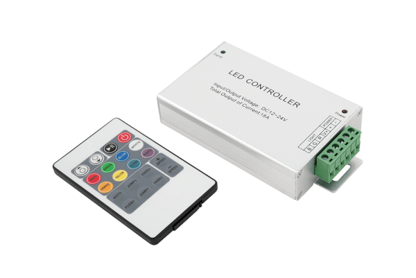 SWG LED RGB контроллер 18 А 12-24 Вольт, ИФ 20 кн IR-RGB-20-18A