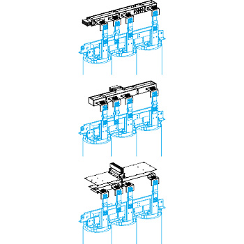 SE Canalis L-образные шины с болтами 160мм 4 штуки (KTB0000YE1)