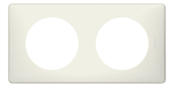 Legrand Celiane2 Перкаль белый Рамка 2-я (2+2 мод) 066702