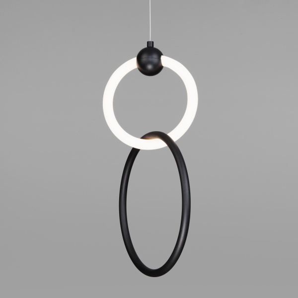 Eurosvet Подвесной светодиодный светильник 90166/2 черный a051800