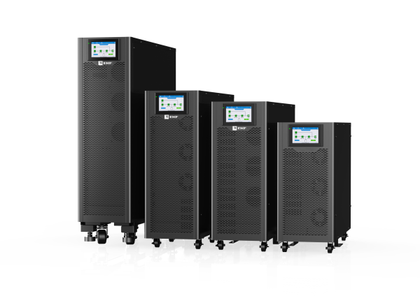 EKF Источник Бесперебойного Питания двойного преобразования  E-Power SW900Pro - G5 30кВА/30кВт  напольный,3х фазный 3/3,400В, c АКБ 60 х 12В_9Ач, 5мин SW903Pro-T-B9-G5