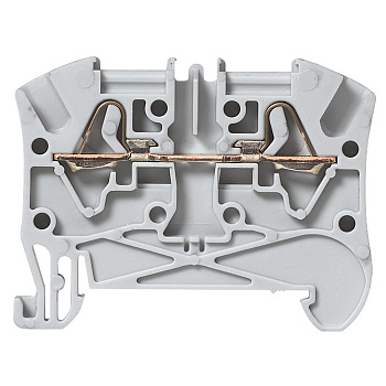 Legrand Серая Пружинная клемма Viking 3 однополюсная 1 вход/1 выход шаг 5мм 037260 Legrand Серая Пружинная клемма Viking 3 однополюсная 1 вход/1 выход шаг 5мм 037260