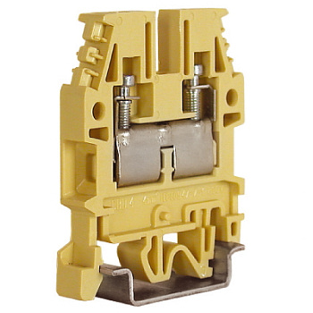 DKC CBD.4(Ex), проходной зажим бежевый 4 кв.мм