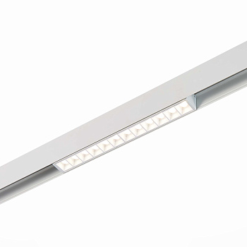 ST Luce ST361.546.12 Магнитный трековый светильник белый LED 1*12W 4000K 1 009Lm Ra>80 36° IP20 L222xW22xH44 48V