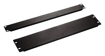 Hyperline BPV-0.5-RAL9005 Фальш-панель на 0.5U, цвет черный (RAL 9005) 248722