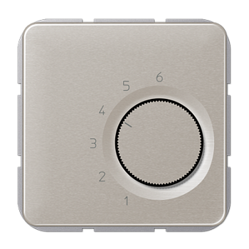 JUNG комнатный термостат, платина TRCD236PT