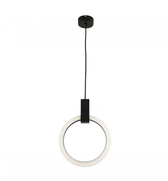 Kink Light 08430-30,19 Подвес Азалия черный d30 h190 Led 15W (4000K) (корпус w30*40)