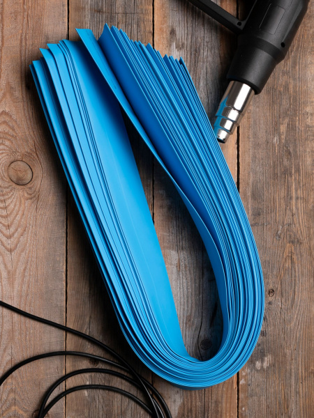 Купить EKF PROxima Термоусаживаемая трубка ТУТ нг 40/20 синяя в отрезках по 1м