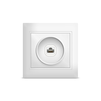 UNIVersal "Севиль" Розетка Бел комп. С0051