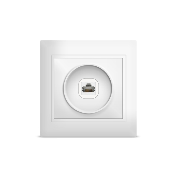 UNIVersal "Севиль" Розетка Бел комп. С0051