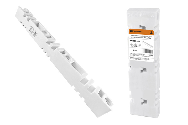 TDM Изолятор шинный плоский ИШП для шин 5 и 10 мм 370 мм SQ0807-0020