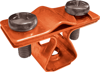 EZETEK Держатель проводника круглого 8-10 мм, медь 90020