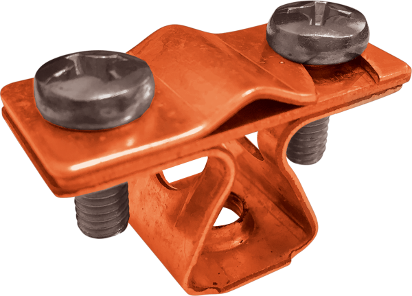 EZETEK Держатель проводника круглого 8-10 мм, медь 90020