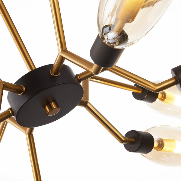 Купить ST Luce SL1174.303.12 Люстра подвесная Латунь/Коньячный G9 12*3W