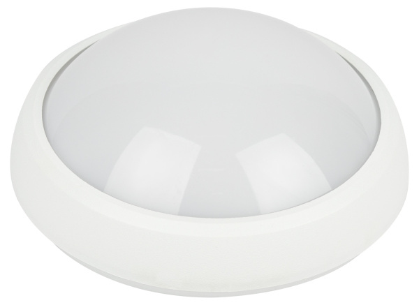 ЭРА SPB-1-08 (W) Cветильник светодиодный IP54 8Вт 640Лм 4000К D180 КРУГ ЖКХ LED