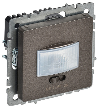 IEK BRITE BASE Темн.бронза Датчик движения ДС10-1-БрТБ