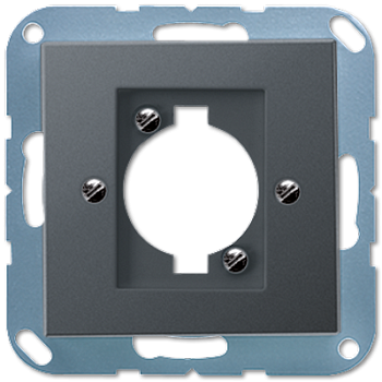 JUNG крышка для розетки, матовый антрацит A568BFANM