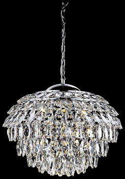 Wertmark WE113.11.103 Люстра подвесная Хром/Прозрачный E14 11*40W