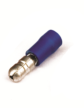 DKC Наконечник цилиндрический с изолир.фланцем (вилка) 1,5-2,5 кв.мм (РШИ-П)