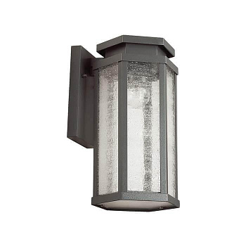 Odeon Light 4048/1W ODL18 711 темно-серый/белый Уличный настенный светильник IP44 E27 100W 220V GINO