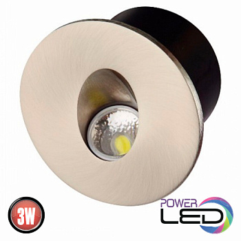 Horoz Electric 079-002-0003 3W Матхром 185-264V Встраиваемый светильник Светодиодный YAKUT HRZ33002993