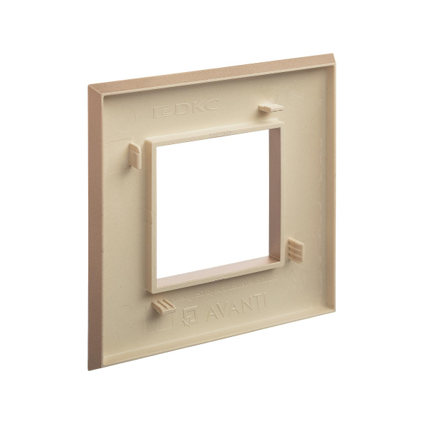 Купить DKC Рамка "Avanti", "Кремовый жемчуг", 1 пост (2 мод.)