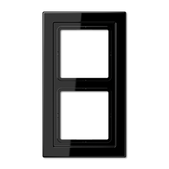 JUNG LSD Черная (дуропласт) Рамка 2-ая LSD982SW