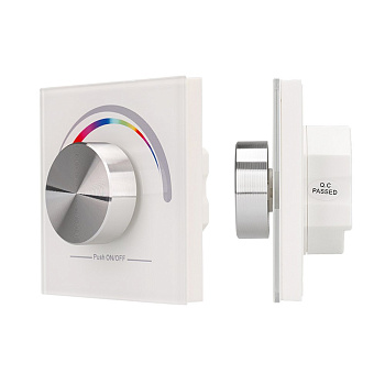 Arlight Панель Rotary SR-2836-RGB White (3V,RGB,1зона) (IP20 Пластик, 3 года) 019573